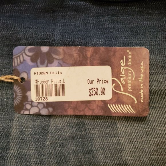 Womens Paige Jeans Hidden Hills Bootcut Size 30 - Picture 4 of 6